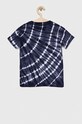 Дитяча бавовняна футболка Guess L3GI26.K8HM3.PPYX темно-синій SS23