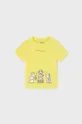 zlatna Pamučna majica kratkih rukava za bebe Mayoral Za dječake