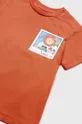 Detské bavlnené tričko Mayoral  100 % Bavlna