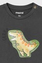 Mayoral t-shirt bawełniany niemowlęcy 1028.3M.BABY granatowy