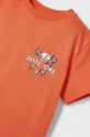 narančasta Dječja pamučna majica kratkih rukava Mayoral