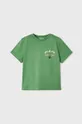 zelena Dječja pamučna majica kratkih rukava Mayoral