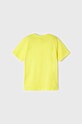 Mayoral t-shirt bawełniany dziecięcy 3016.5F.MINI.B żółty SS23