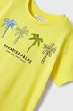 Chłopiec Mayoral t-shirt bawełniany dziecięcy 3016.5F.MINI.B żółty