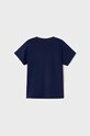Mayoral t-shirt bawełniany dziecięcy 3016.5F.MINI.B granatowy SS23