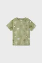 Mayoral t-shirt bawełniany dziecięcy (2-pack) zielony