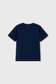 Chłopiec Mayoral t-shirt bawełniany dziecięcy 3019.5F.MINI granatowy