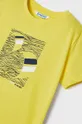 żółty Mayoral t-shirt bawełniany dziecięcy (2-pack)