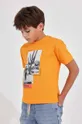 Mayoral gyerek pamut póló narancssárga