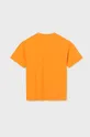 Otroška bombažna kratka majica Mayoral oranžna