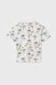 Mayoral t-shirt bawełniany dziecięcy 6085.7E.JUNIOR biały