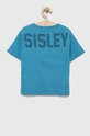 Sisley t-shirt in cotone per bambini blu