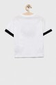 Chłopiec Sisley t-shirt bawełniany dziecięcy 3096X1034.G.SEASONAL biały