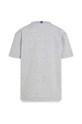 CHLAPEC Dětské bavlněné tričko Tommy Hilfiger KB0KB08206.PPYX šedá