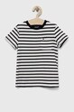 Tommy Hilfiger t-shirt dziecięcy wzorzyste granatowy KB0KB08198.PPYX