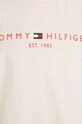 Tommy Hilfiger t-shirt bawełniany dziecięcy różowy KS0KS00397.PPYX