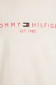 рожевий Дитяча бавовняна футболка Tommy Hilfiger