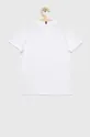 Dječja pamučna majica kratkih rukava Tommy Hilfiger bijela