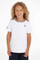 Tommy Hilfiger t-shirt bawełniany dziecięcy aplikacja biały KB0KB08209.PPYX