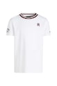 Tommy Hilfiger t-shirt bawełniany dziecięcy KB0KB08209.PPYX biały SS23
