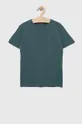 Παιδικό βαμβακερό μπλουζάκι Tommy Hilfiger 2-pack πράσινο