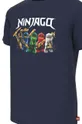 темно-синій Дитяча бавовняна футболка Lego x Ninjago