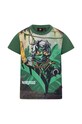 Lego t-shirt bawełniany dziecięcy nadruk zielony 12010795.B
