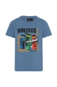 blu Lego t-shirt in cotone per bambini Ragazzi