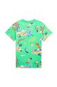 Polo Ralph Lauren t-shirt bawełniany dziecięcy ostry zielony