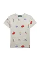 γκρί Παιδικό βαμβακερό μπλουζάκι Polo Ralph Lauren Για αγόρια