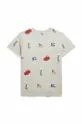 Παιδικό βαμβακερό μπλουζάκι Polo Ralph Lauren γκρί