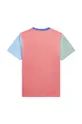 Otroška bombažna kratka majica Polo Ralph Lauren roza