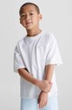 Calvin Klein Jeans t-shirt dziecięcy z elastanem biały IB0IB01664.PPYX