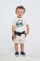 λευκό Μωρό βαμβακερό μπλουζάκι Birba&Trybeyond Για αγόρια