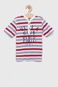 Birba&Trybeyond t-shirt bawełniany dziecięcy nadruk biały 999.64099.00.104.122