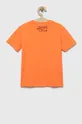 Otroška kratka majica Birba&Trybeyond oranžna