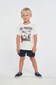 bianco Birba&Trybeyond t-shirt in cotone per bambini Ragazzi