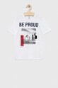 Birba&Trybeyond t-shirt bawełniany dziecięcy 999.64445.00.134.176 biały SS23