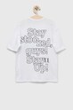 Dětské bavlněné tričko Birba&Trybeyond 999.64452.00 bílá SS23