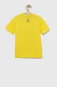 Παιδικό βαμβακερό μπλουζάκι Birba&Trybeyond κίτρινο