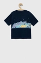 GAP t-shirt bawełniany dziecięcy x NASA granatowy