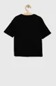 GAP t-shirt bawełniany dziecięcy czarny