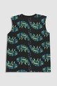 Dětský bavlněný top Coccodrillo WC3143302JBJ černá SS23