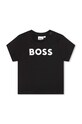 Дитяча бавовняна футболка BOSS бавовна чорний J05P12.86.94