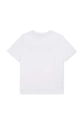 BOSS t-shirt in cotone per bambini bianco