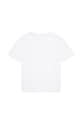 BOSS tricou de bumbac pentru copii J25P23.162.174 alb AA00