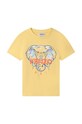 Kenzo Kids gyerek pamut póló pamut sárga K25783.116.152