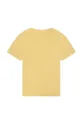 Otroška bombažna kratka majica Kenzo Kids rumena