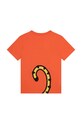 Kenzo Kids t-shirt bawełniany dziecięcy K25800 pomarańczowy SS23