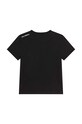 Детска памучна тениска Karl Lagerfeld Z25391.162.174 черен SS23